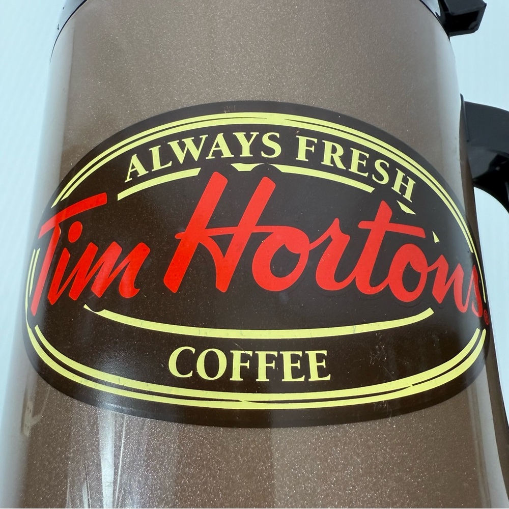 Tim Hortons Mega 64oz Double Wall Super Insulated Aladdin Plastic Travel Mug 9.5 - Picture 16 of 16